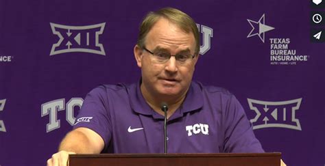 Its What You Want In The Ballgame Patterson Says Tcu Magazine