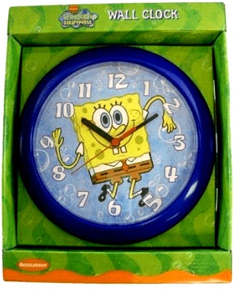 Spongebob Squarepants Character 10 Round Wall Clock Brand New In