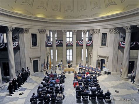 Federal Hall Celebrates The 224th Anniversary Of Washingtons