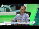 İsmail Kartal, Alex De Souza ile yaşananları anlattı! - A Spor - YouTube