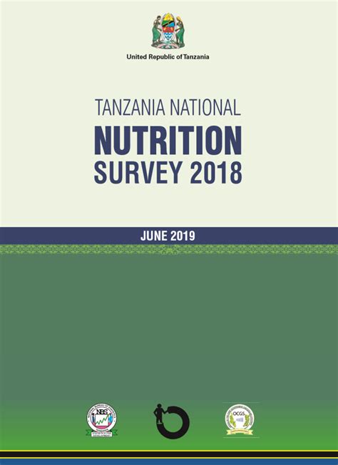 Tanzania National Nutrition Survey 2018 Unicef United Republic Of Tanzania