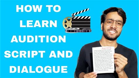 How To Learn Audition Script Acting Scripts To Practice Acting Tips