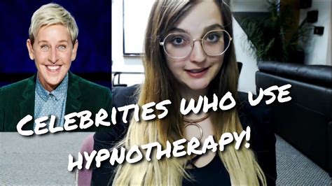 10 Celebrities That Used Hypnotherapy Hypnosis Surprising Youtube