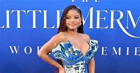 Little Mermaids Halle Bailey Shares Candid Advice Beyonce Gave Her To Combat Racism Mirror Online