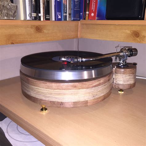 My First Diy Turntable Build December 2015 Oak And Pine Deck Jelco