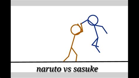 Stick Fighter Naruto Vs Sasuke Youtube