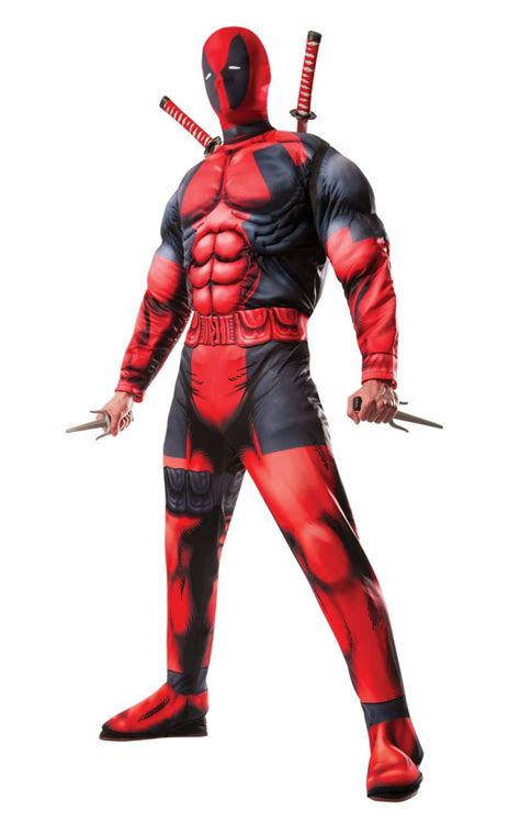 Deluxe Deadpool Costume Marvel Adult Deadpool Pageant Party