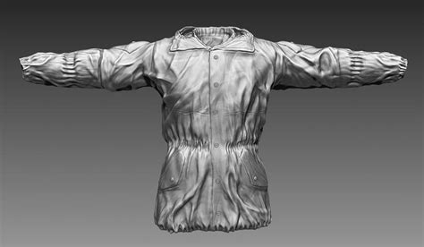 Zbrush Jacket 3d Model Cgtrader