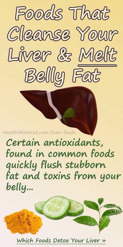 Foods That Cleanse Your Liver And Melt Belly Fat Musely