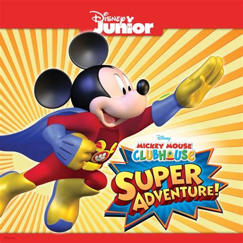 Mickey Mouses Clubbus Super Adventure Disney Junior Dvd With An Image