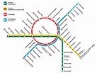 Metro de Copenhague - Plano de las líneas, horario y precio del billete