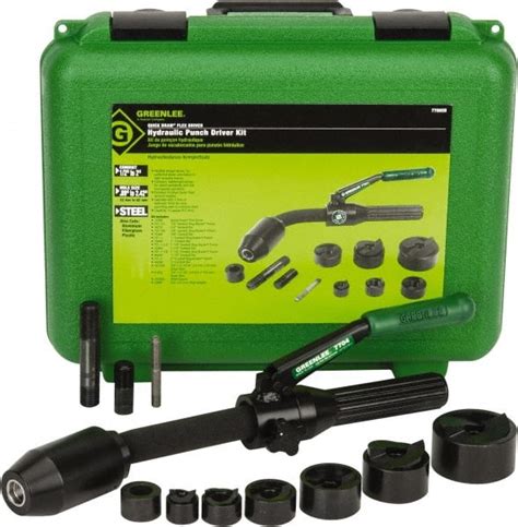 Greenlee 11 Piece 12 To 2 Punch Hole Diam Hydraulic Punch Driver
