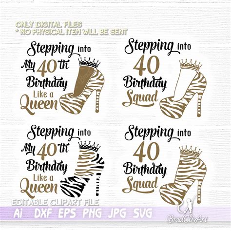 Birthday Queen Svg Birthday Shirt Cricut Dxf Birthday Svg Cut File