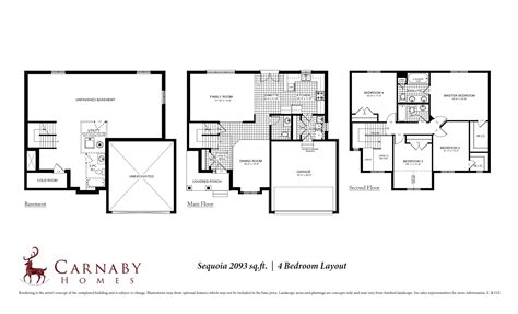 The Sequoia Floor Plan At Uplands North Iii By Carnaby Homes In London On