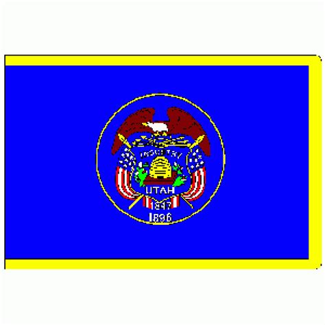 Ut Flag State Of Utah Flag Ultimate Flags