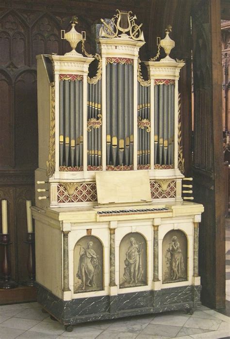 Dutch Chamber Organ Ca1770 Restoration For Christopher Hogwood Goetze