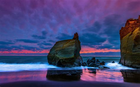 Waikiki Beach New Zealand Wallpaper Nature And Landscape Wallpaper