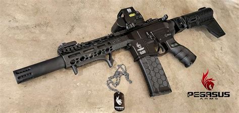 Custom Ar15 Tactical Pistol Fully Decked Out 105 Semi Auto Rifles