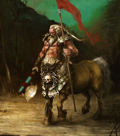 Centaur Warlord Picture Big By Gammagrey Fantasy Art Centaur