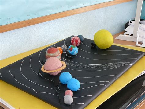 ceip juan rico y amat maquetas del sistema solar