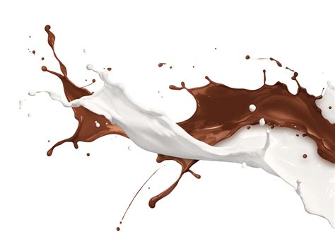 Download Chocolate Milk Splash Png Clip Black And White Stock