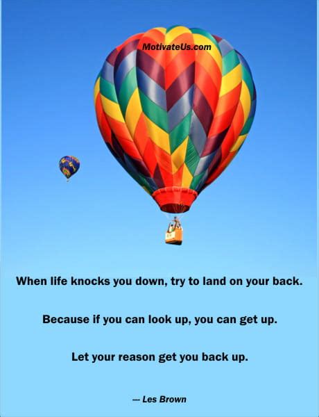 Hot Air Balloon Pqs Les Brown Quote1