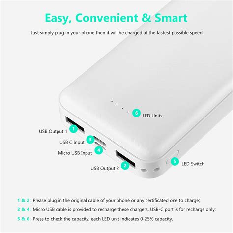 Mua Miady Pack Mah Portable Charger Power Bank Dual Usb Output