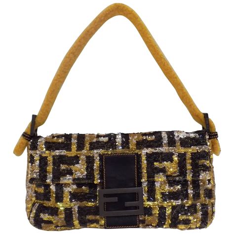 2000s Fendi Baguette Bag Sequins At 1stdibs