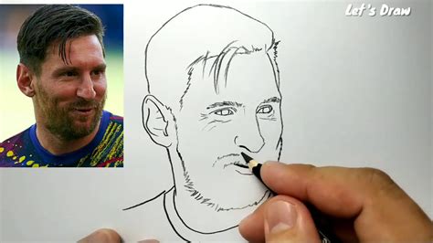 2 Asmr Drawing Lionel Messi How To Draw Lionel Messi From Barcelona