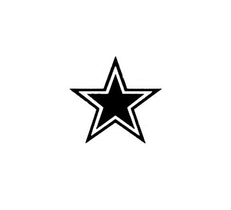 Wall Sticker Decal Quote Vinyl Dallas Cowboys Star Wall Decal Decor In