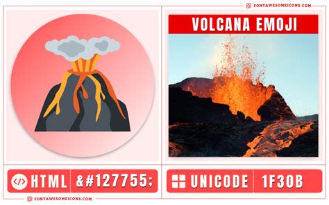 Volcano Emoji Copy Paste Meaning Unicode