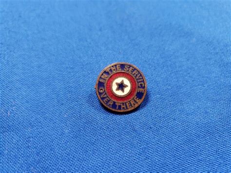 Lapel Pin In Service Wwi Doughboy Military Collectables Springfield