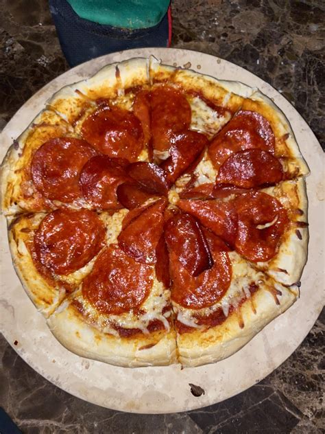 Homemade Pepperoni Pizza R Foodporn