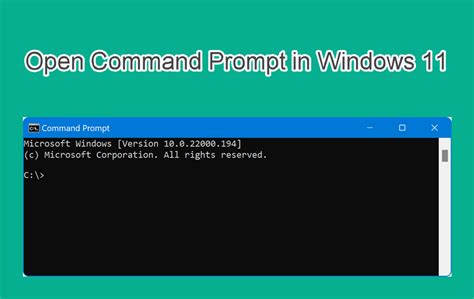 8 Ways To Open Command Prompt In Windows 11 Webnots