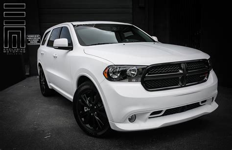 Snow White Dodge Durango Rt By Exclusive Motoring — Gallery