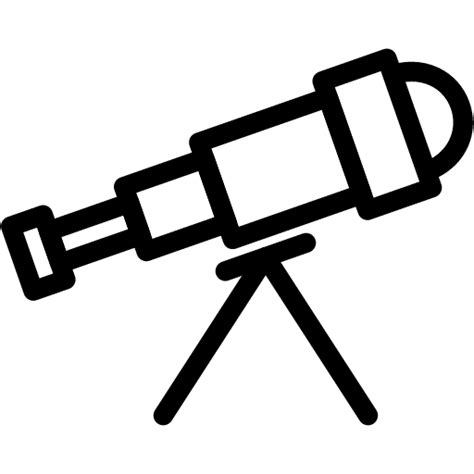 Telescope Icon Line Iconpack Iconsmind