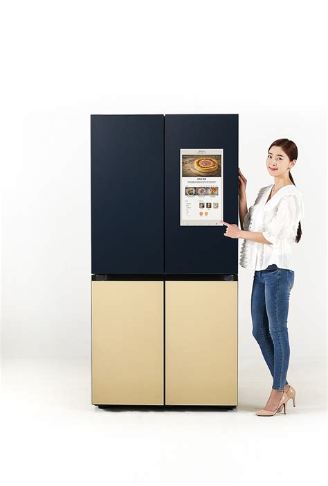 삼성전자 비스포크 냉장고 패밀리허브 신제품 출시 Samsung Newsroom Korea