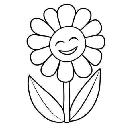 Fun Flower Coloring Page Download Print Or Color Online For Free