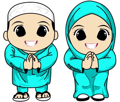 Kartun Lebaran Png Gambar Islami Images