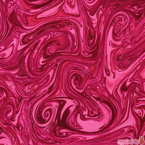 Magenta Michael Miller Marble Swirl Fabric Fabric By Michael Miller