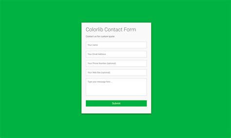 Download 33 Form Template Html Css Free Download