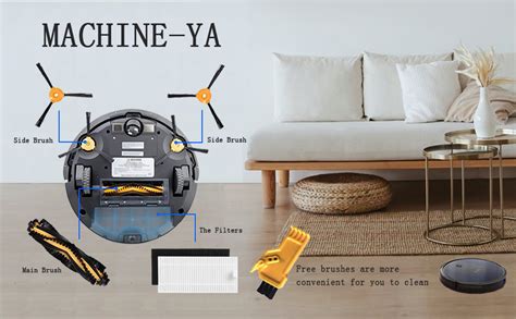 Machine Ya Replacement For Ecovacs Deebot N79 N79s Robot Vacuum Cleaner Accessory Kit Pack Of