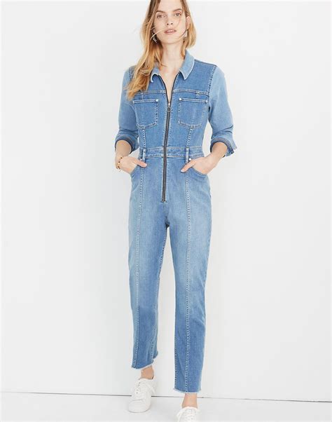 Madewell X Isko Pieced Denim Jumpsuit Denim Jumpsuit Jumpsuit