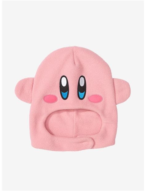 Nintendo Kirby Figural Hood Beanie Boxlunch In 2023 Kirby Beanie Hood