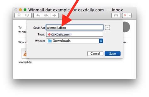 How To Open Winmaildat Attachment Files On Mac Os X