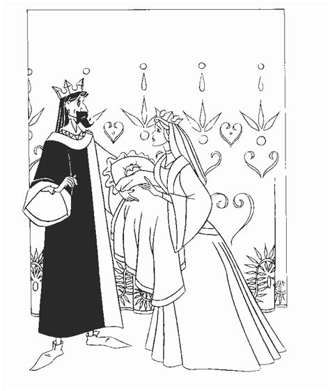 Coloring Page Sleeping Beauty Coloring Pages