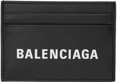 Free download balenciaga vector logo in.eps format. Balenciaga - Black Everyday Logo Card Holder | Balenciaga ...