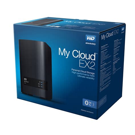 Wd My Cloud Ex2 Ultra 2 Bay Diskless Network Attached Storage Nas