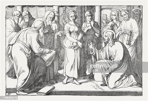 Christ And The Adulteress Photos And Premium High Res Pictures Getty