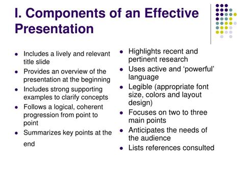 Ppt Creating An Effective Presentation Powerpoint Presentation Id